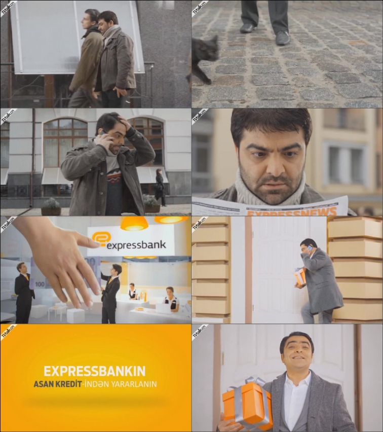 ExpressBank - Commercial movie from Black Brothers Group-国际案例