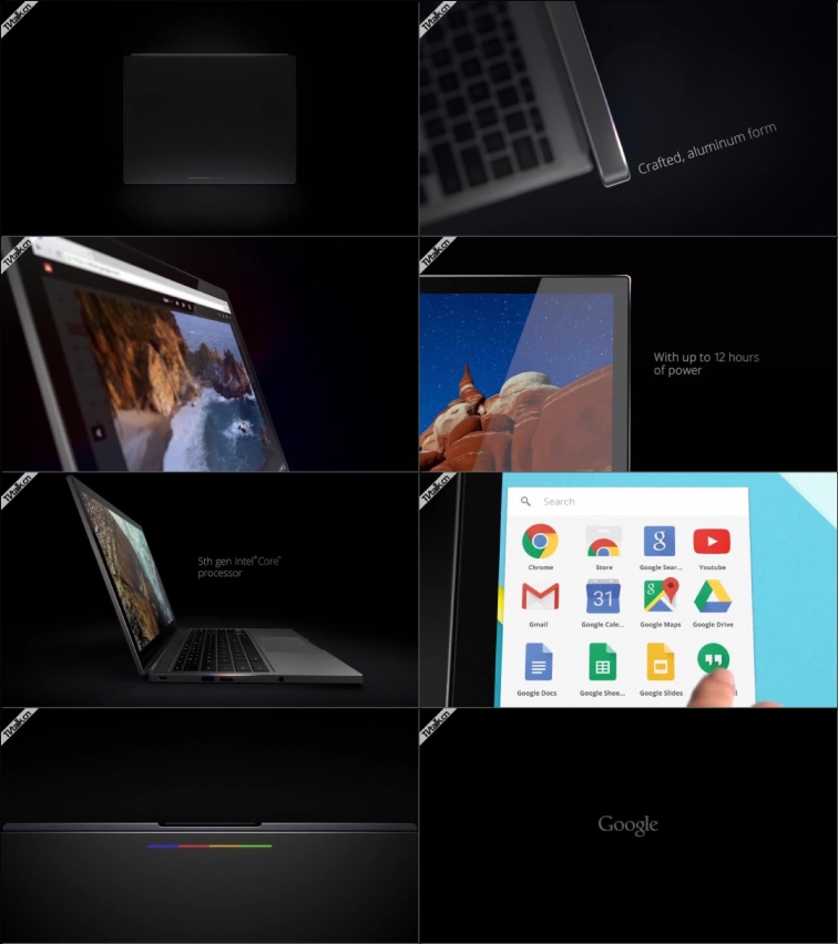 Google -Chromebook Pixel- from Brand New School-广告-科技-国际案例