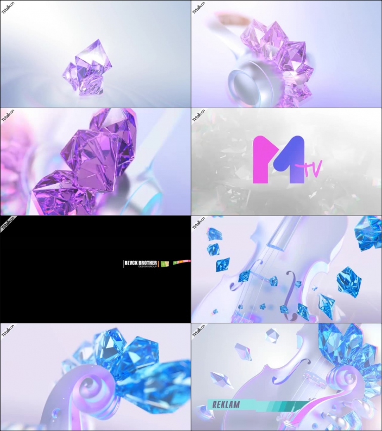 Muz Tv idents from Black Brothers Group-清新-国际案例