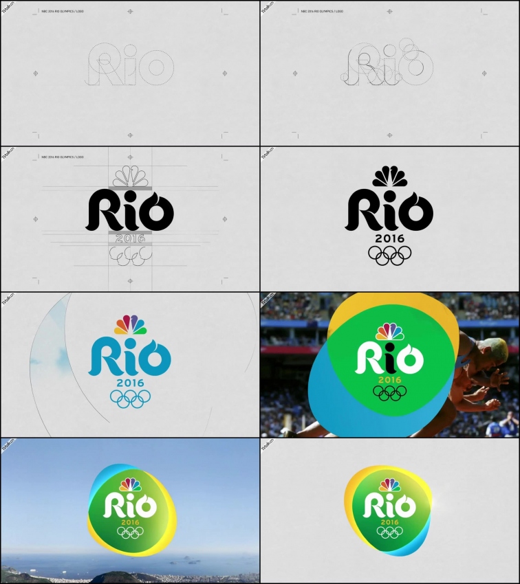 NBC RIO 2016 Logo from Trollback + Company-娱乐-国际案例