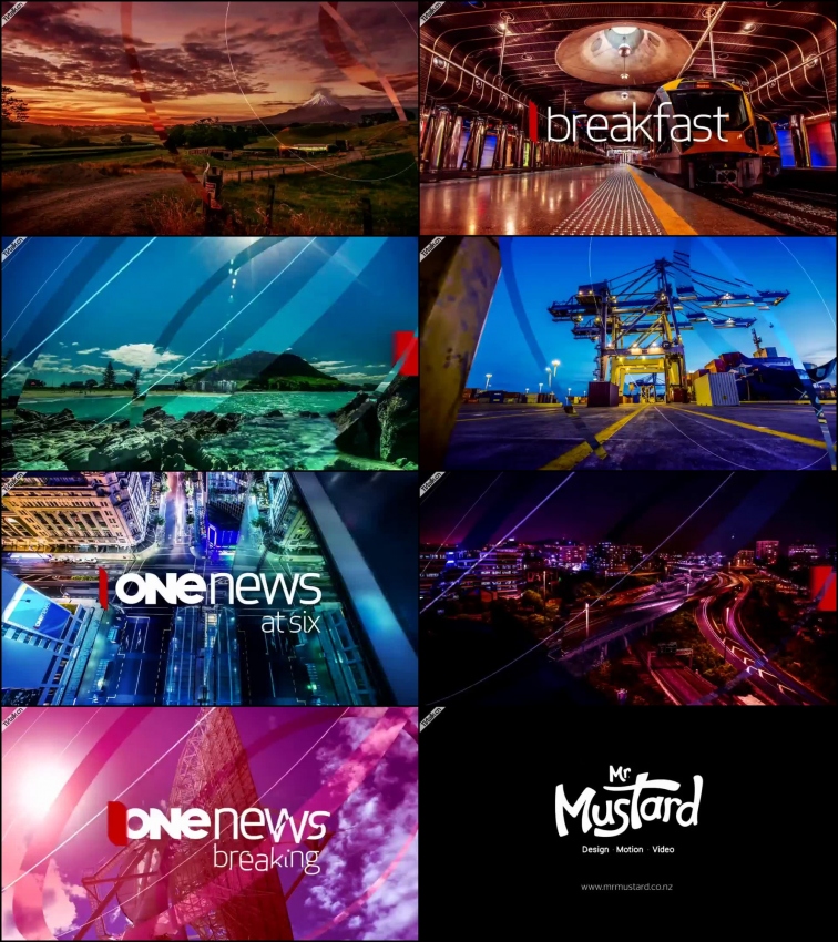 One News Rebrand 2015 - Title Sequence from MrMustard-国际案例