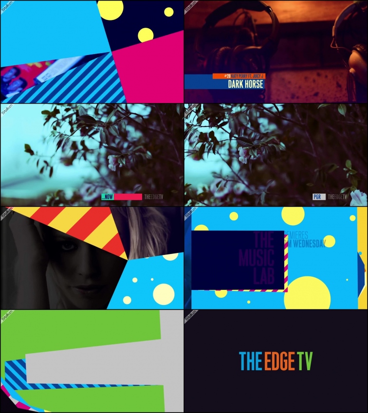 The Edge Tv - Channel Branding Package from Wield-国际案例