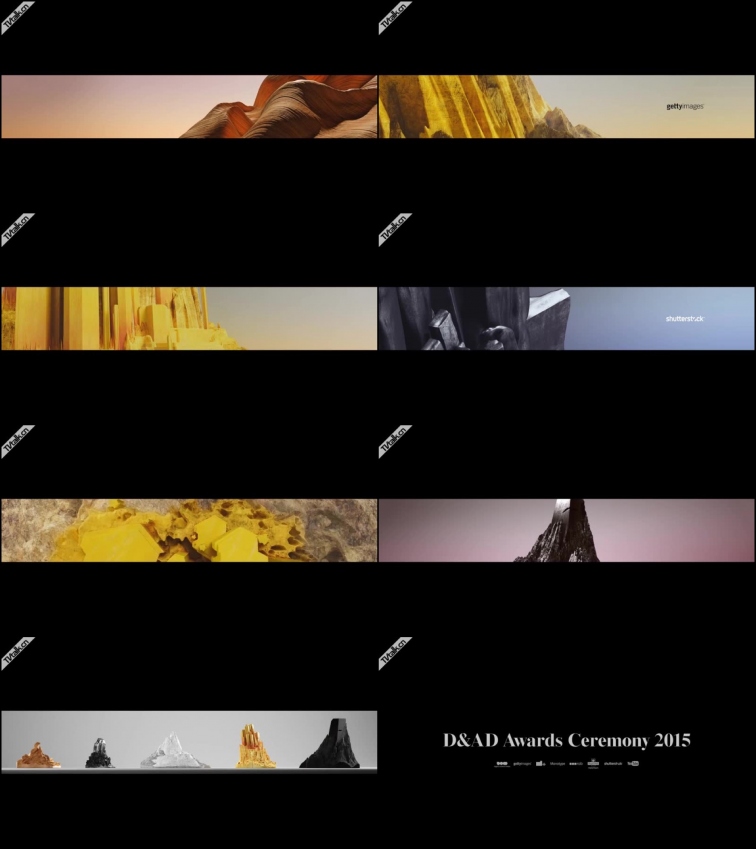 D&AD Awards 2015 Title Sequence from The Mill-国际案例