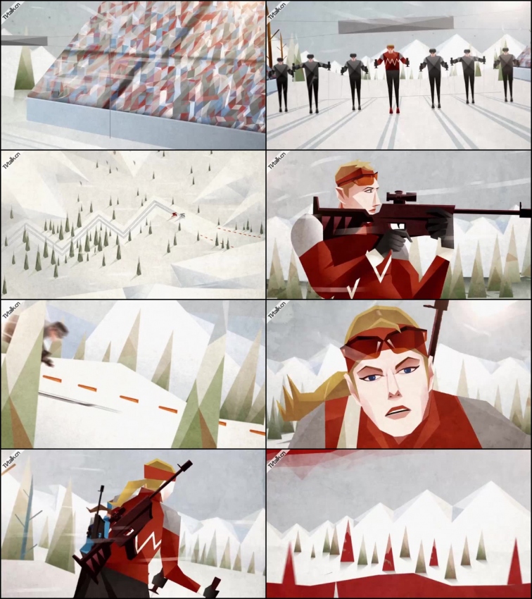 IG & Norway - Winter Olympic Idents from Art&Graft-卡通-国际案例