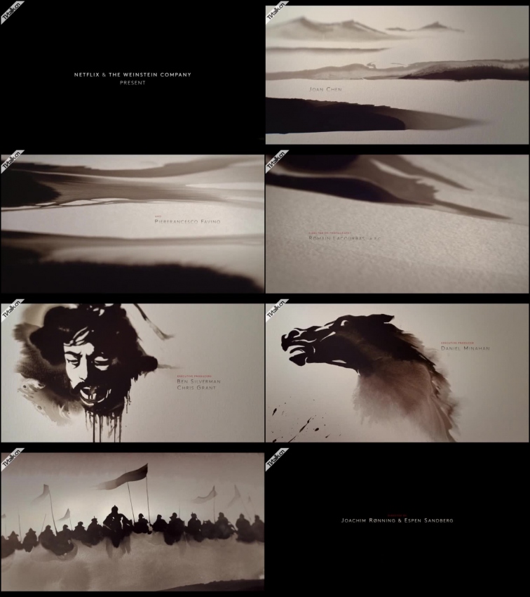 Marco Polo Title Sequence from The Mill-国际案例