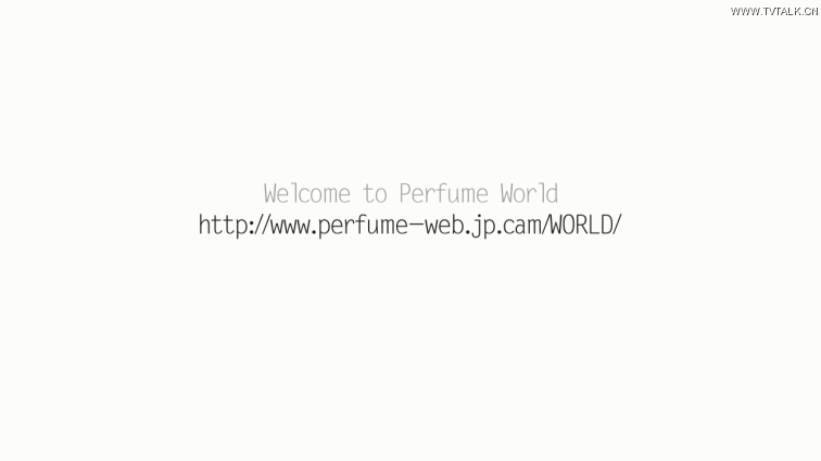 Perfume演唱会预告短片（练习