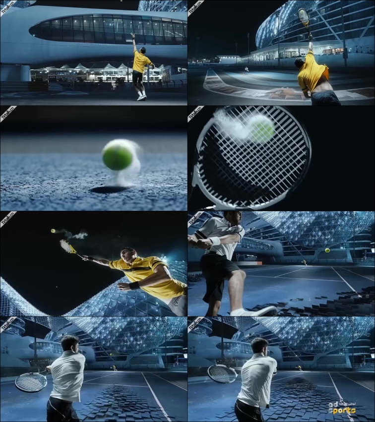 AD Sports TV - Tennis from Frame-国际案例