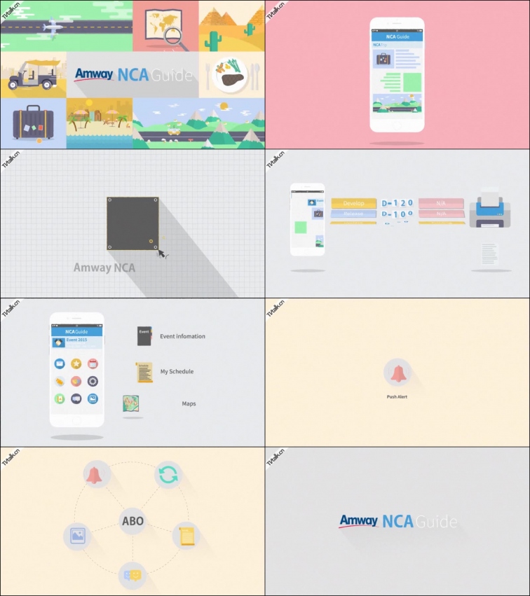 Amway NCA Guide App from Tiant-二维-MG动画-广告-科技-国际案例