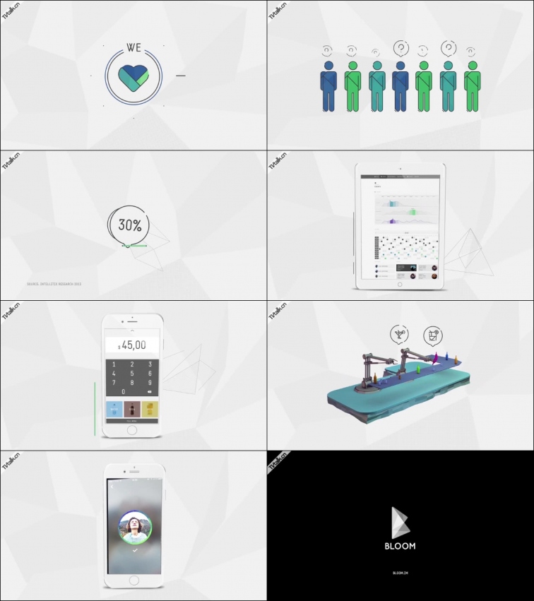 BLOOM APP from Fernao Spadotto-二维-MG动画-卡通-广告-科技-国际案例
