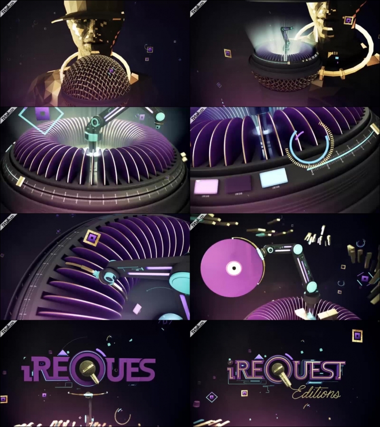 iRequest Editions opening sequence from Arien de Beer-国际案例