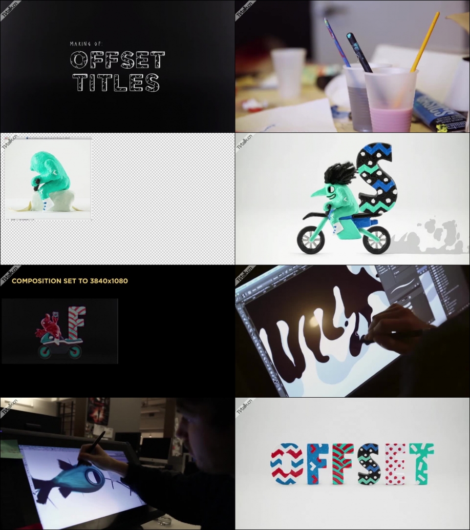 THE MAKING OF OFFSET LONDON TITLES-国际案例