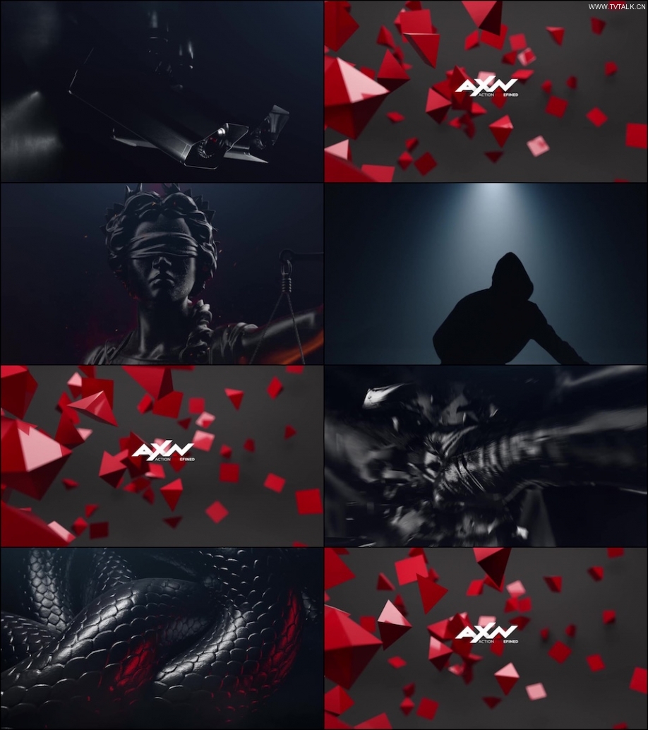 AXN ITALY-REBRAND 2015-IDENTS-国际案例