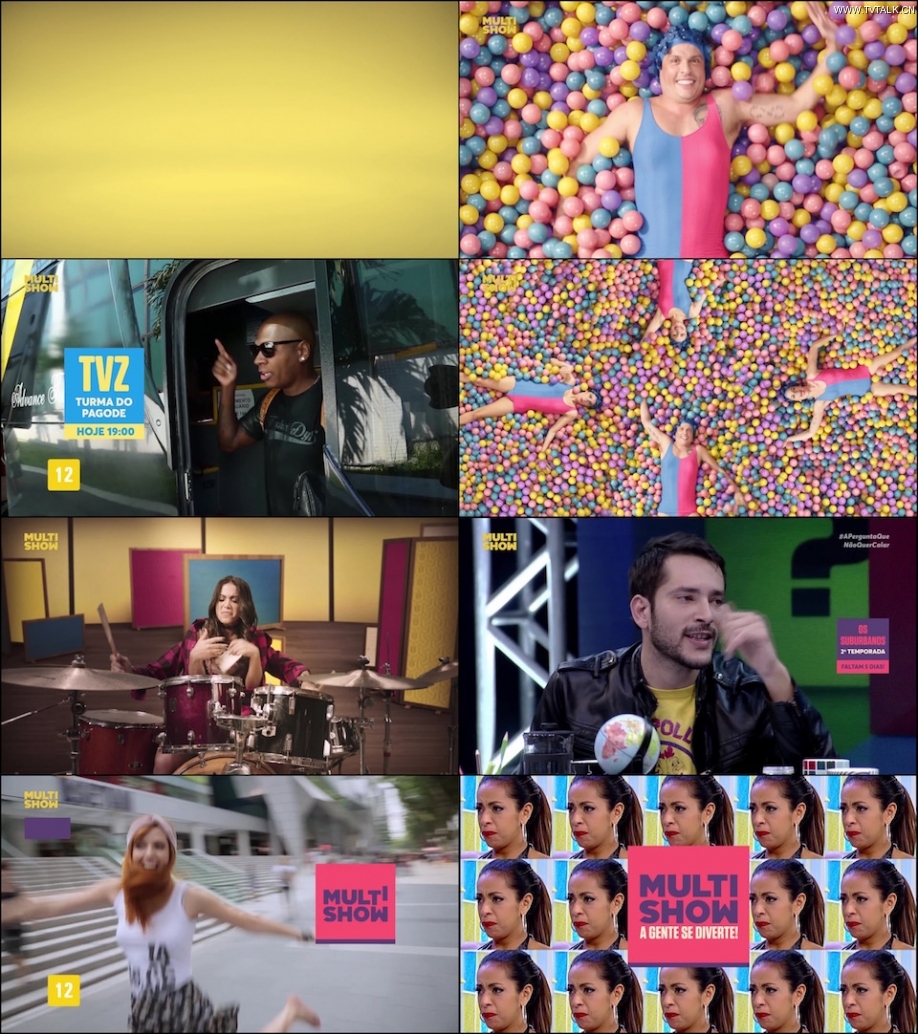 Reel Rebrand Multishow 2016-国际案例