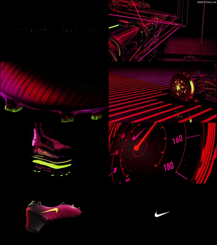 Nike Mercurial Superfly V from Intro-三维-光效-科幻-服饰-广告-体育-国际案例