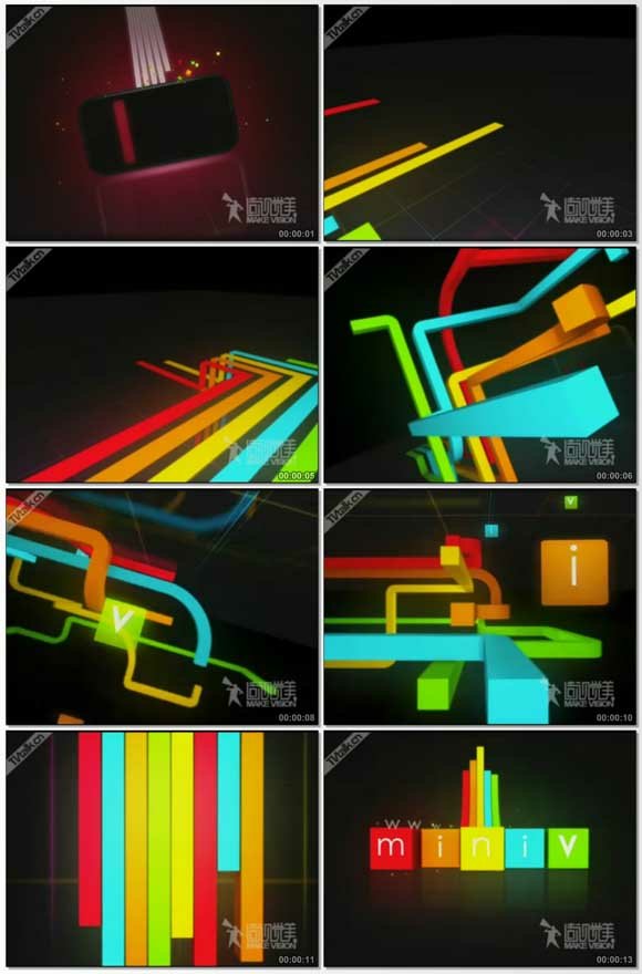 2009年miniV logo演绎[造视觉美]