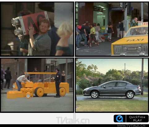 peugeot汽车影视广告-国际案例
