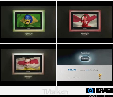 Philips Ambilight Fanface 飞利浦电视影视广告 / clearpost-国际案例