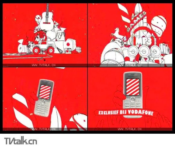 Vodafone TV Advertising-国际案例