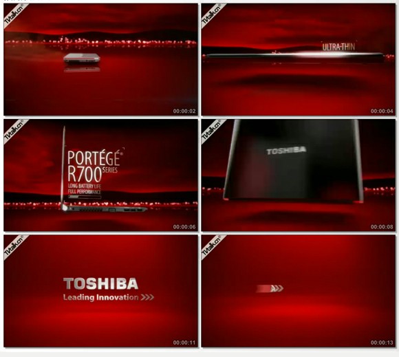 toshiba portege by Blur-金属-三维-科幻-广告-科技-国际案例