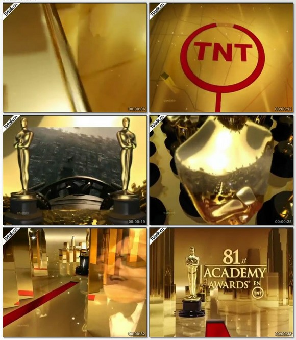 2009 TNT Latin American Oscars Show Graphics-国际案例