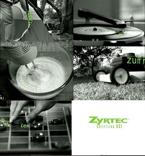 zyrtec 电视包装-国际案例